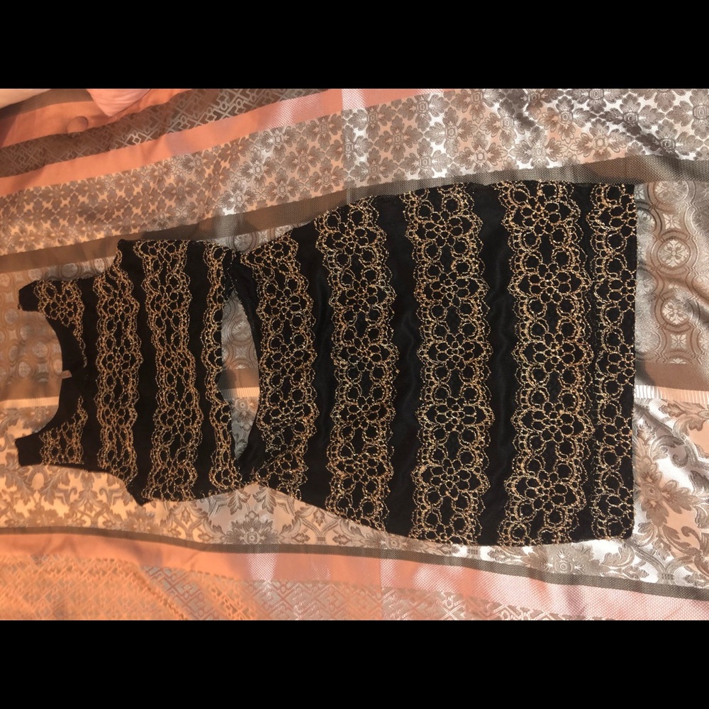 Connected 2 piece dress